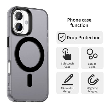 MagSafe futrola za Apple iPhone 16 Plus, Techsuit, CandyCase, Crna