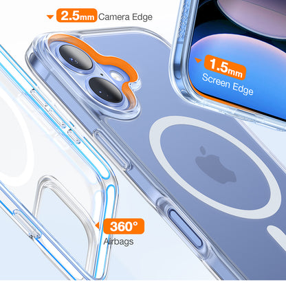 MagSafe futrola za Apple iPhone 16 Plus, Torras, Diamond, Prozirna