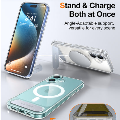 MagSafe torbica za Apple iPhone 16 Plus, Torras, Pstand, Prozirna
