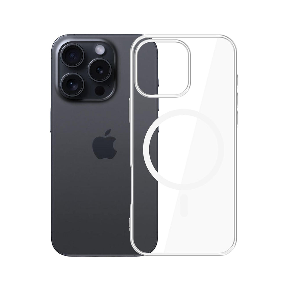 MagSafe futrola za Apple iPhone 16 Pro, 3MK, Clear MagCase, Prozirna