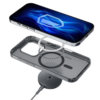 MagSafe futrola za Apple iPhone 16 Pro, 3MK, Frosty MagCase, Crna Satenska