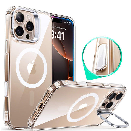 Futrola MagSafe za Apple iPhone 16 Pro, ESR, Classic Hybrid Kickstand Slide, Prozirna
