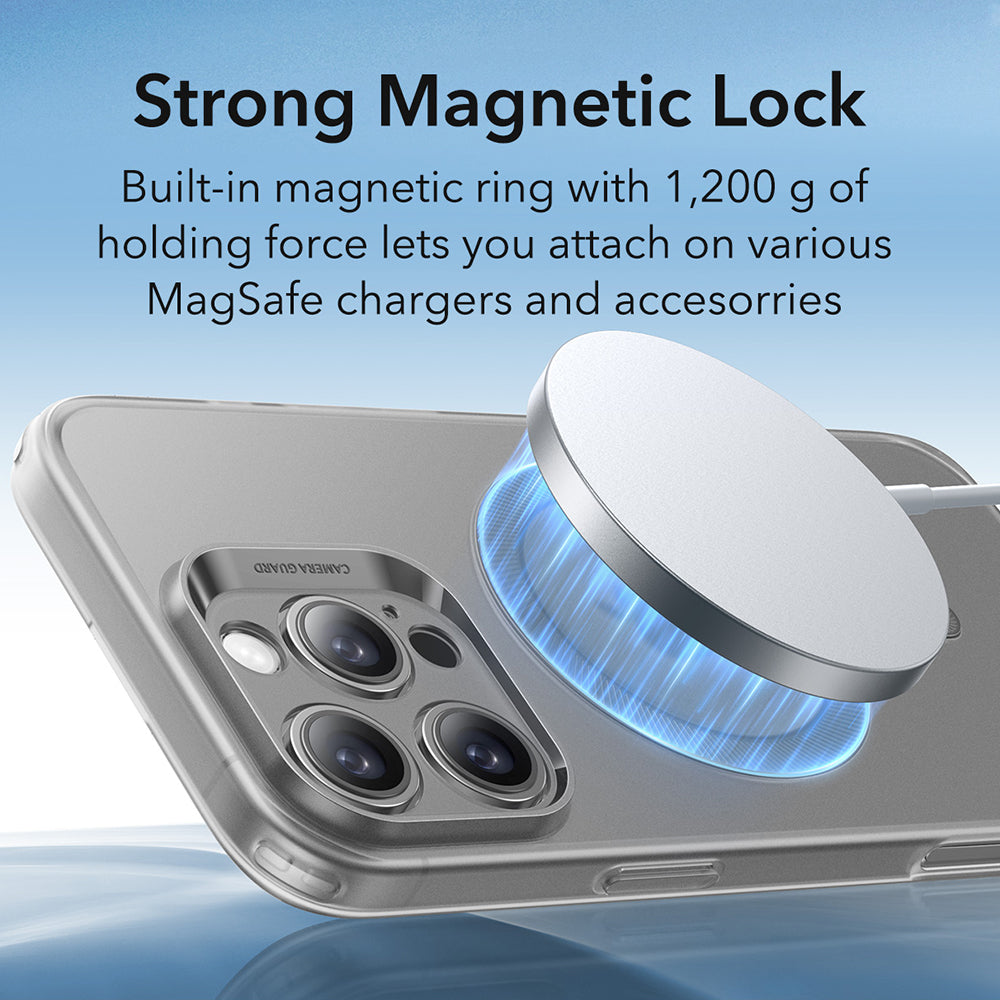 Futrola MagSafe za Apple iPhone 16 Pro, ESR, Zero, Sivo Satinirana