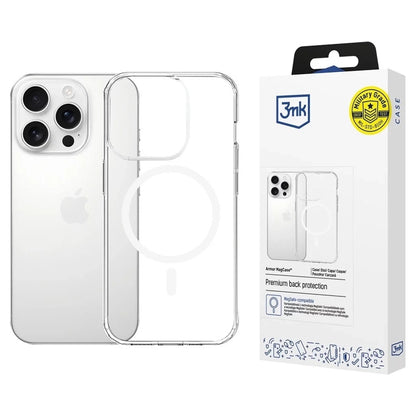 MagSafe futrola za Apple iPhone 16 Pro Max, 3MK, Armor MagCase, Prozirna