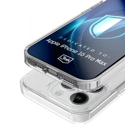 MagSafe futrola za Apple iPhone 16 Pro Max, 3MK, Armor MagCase, Prozirna