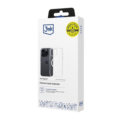 MagSafe futrola za Apple iPhone 16 Pro Max, 3MK, Clear MagCase, Prozirna