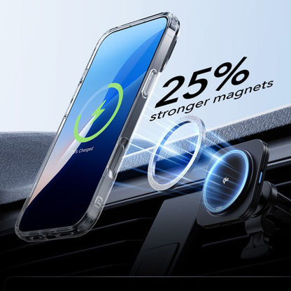 Futrola MagSafe za Apple iPhone 16 Pro Max, ESR, Classic Hybrid Kickstand s zaštitom za ekran, Prozirna
