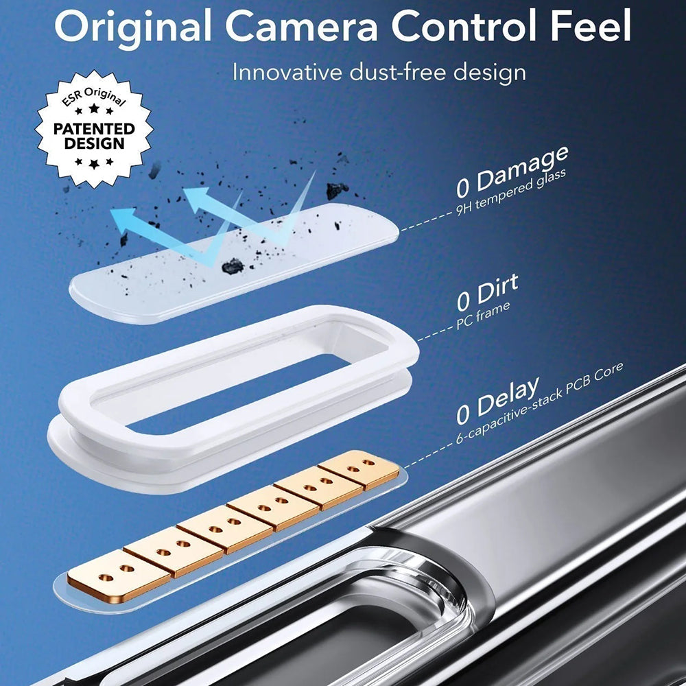 Futrola MagSafe za Apple iPhone 16 Pro Max, ESR, Classic Hybrid Slide, Prozirna