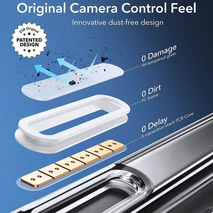 Futrola MagSafe za Apple iPhone 16 Pro Max, ESR, Classic Hybrid Slide, Prozirna