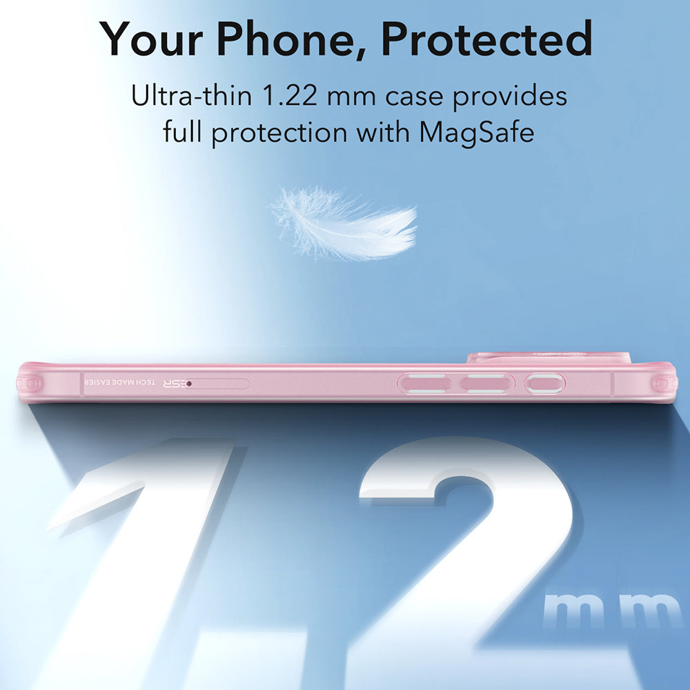 Futrola MagSafe za Apple iPhone 16 Pro Max, ESR, Zero, Satinirano Roza