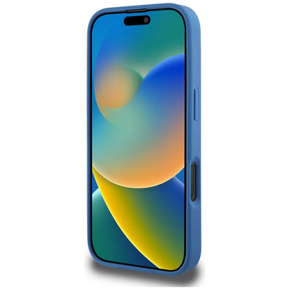 MagSafe futrola za Apple iPhone 16 Pro Max, Guess, 4G Circle Classic Logo, Plava