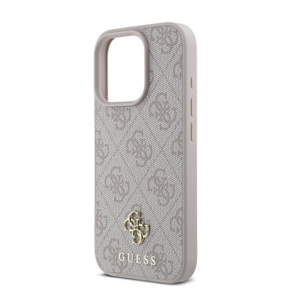 MagSafe futrola za Apple iPhone 16 Pro Max, Guess, 4G Classic, Roza