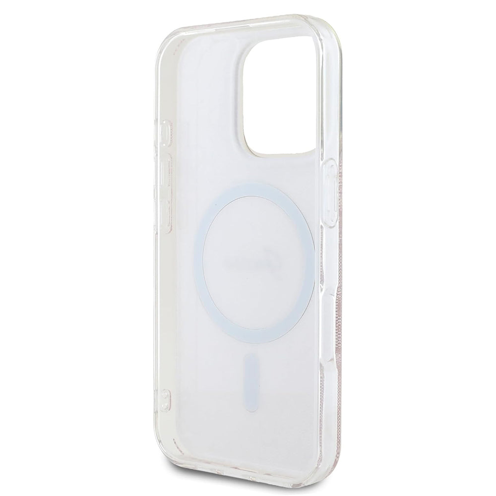 Futrola MagSafe za Apple iPhone 16 Pro Max, Guess, IML 4G, Roza