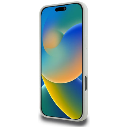 MagSafe futrola za Apple iPhone 16 Pro Max, Karl Lagerfeld, Silikonske glave Karla i Choupette, Bež