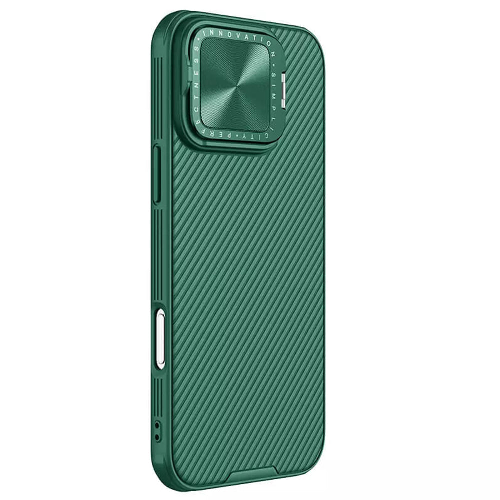 MagSafe maska za Apple iPhone 16 Pro Max, Nillkin, CamShield Prop, Zelena