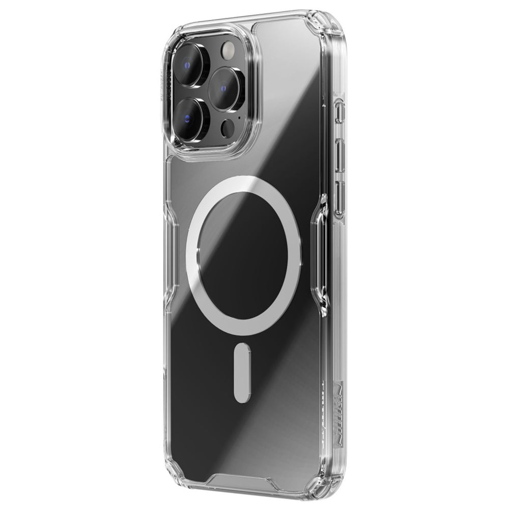 MagSafe futrola za Apple iPhone 16 Pro Max, Nillkin, Nature Pro, Prozirna