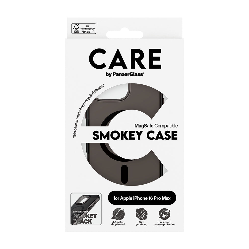 Futrola MagSafe za Apple iPhone 16 Pro Max, PanzerGlass, Care Urban Combat, Crna