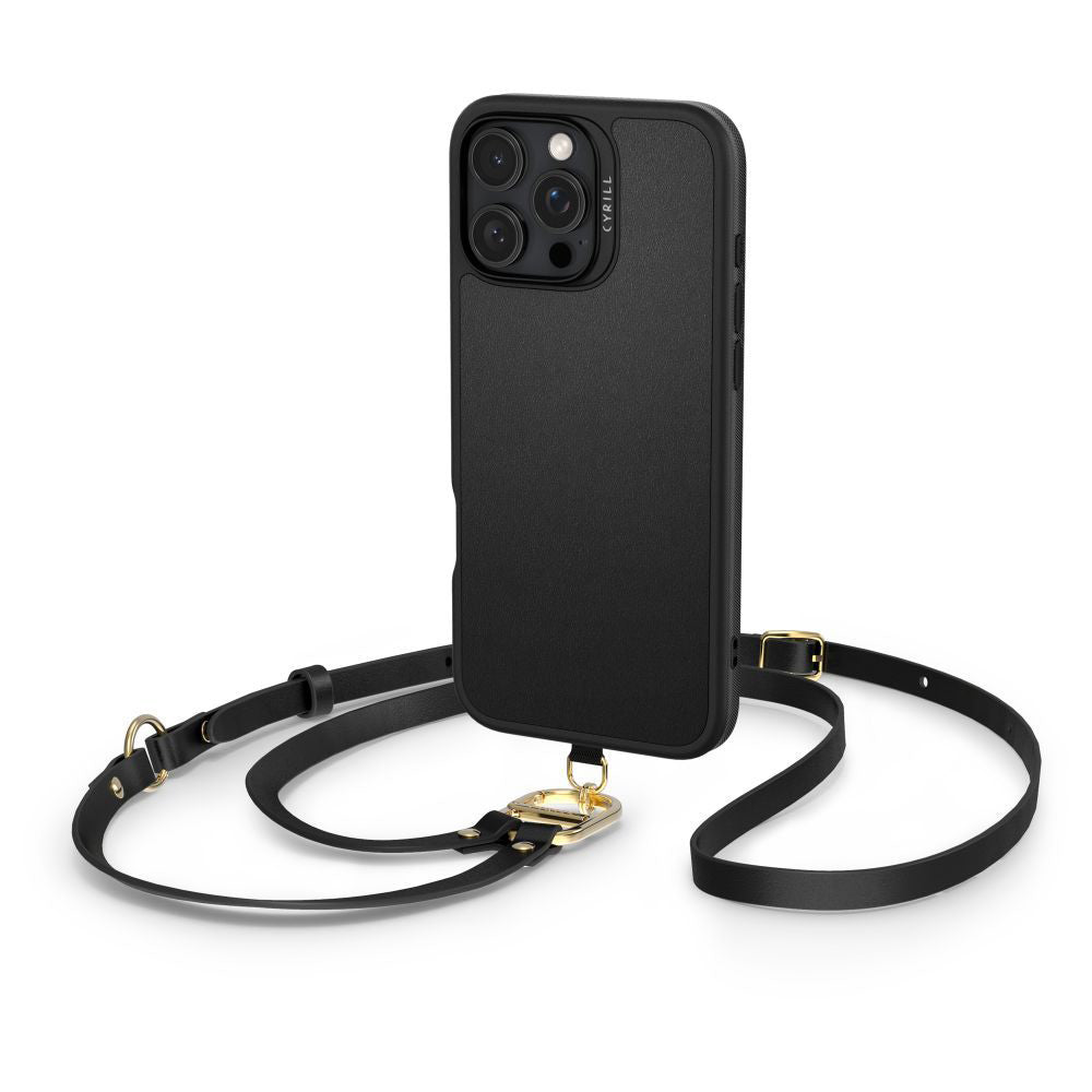 MagSafe torbica za Apple iPhone 16 Pro Max, Spigen, Cyrill Kajuk Classic Charm, Crna