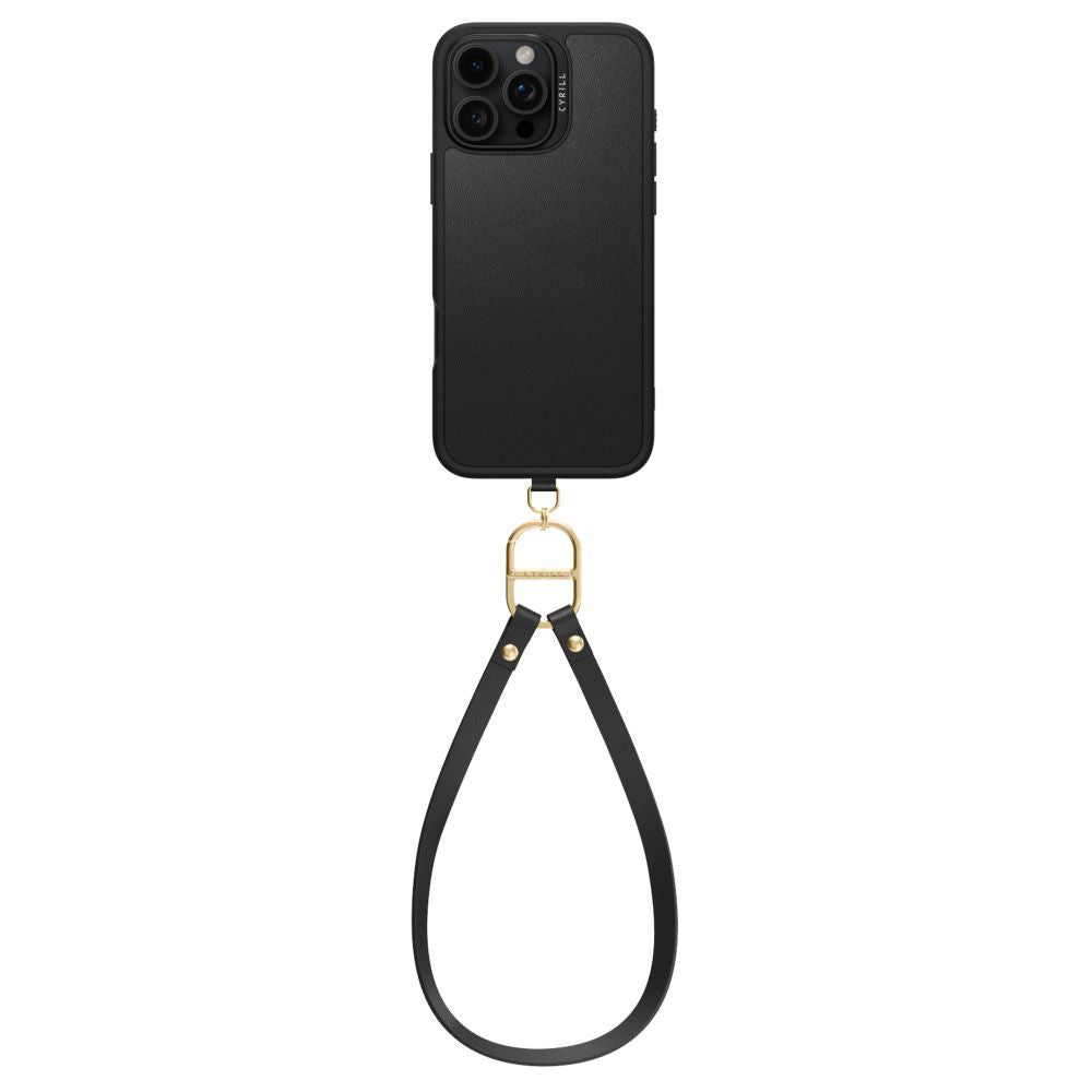 MagSafe torbica za Apple iPhone 16 Pro Max, Spigen, Cyrill Kajuk Classic Charm, Crna