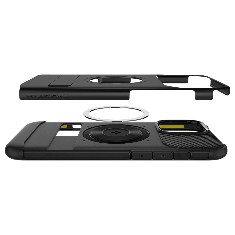 MagSafe futrola za Apple iPhone 16 Pro Max, Spigen, Slim Armor, Crna