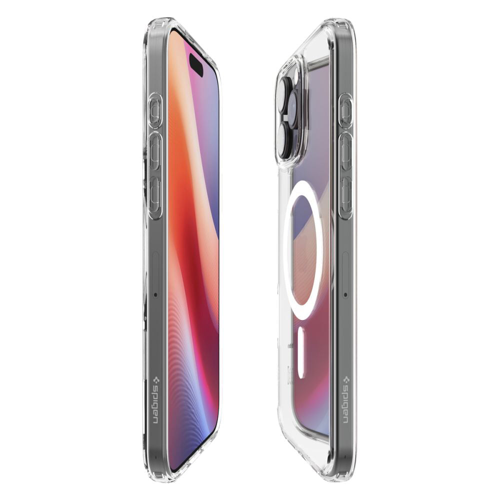 Futrola MagSafe za Apple iPhone 16 Pro Max, Spigen, Ultra Hybrid, Bijela ACS07998