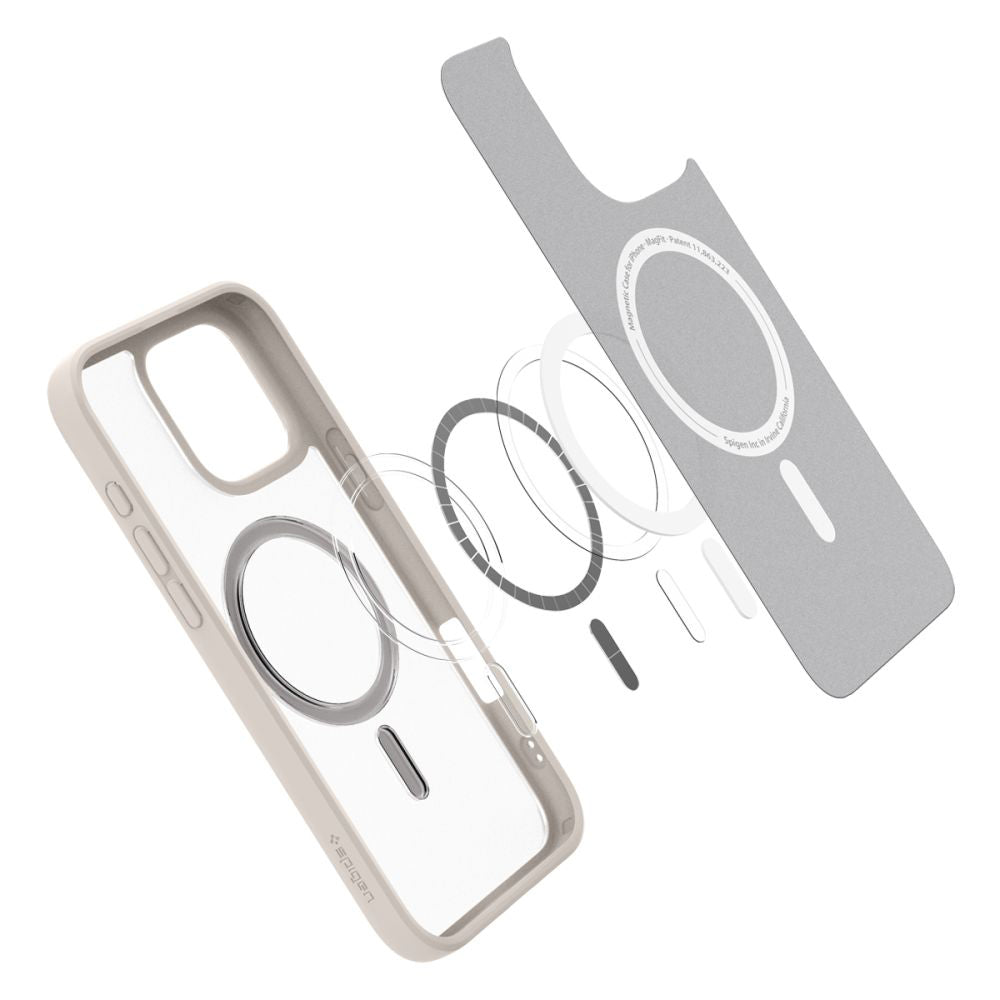 Futrola MagSafe za Apple iPhone 16 Pro Max, Spigen, Ultra Hybrid, Brončana Satin ACS08382