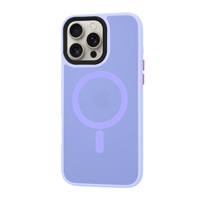 MagSafe maska za Apple iPhone 16 Pro Max, Techsuit, HaloFrost, Svijetlo Ljubičasta