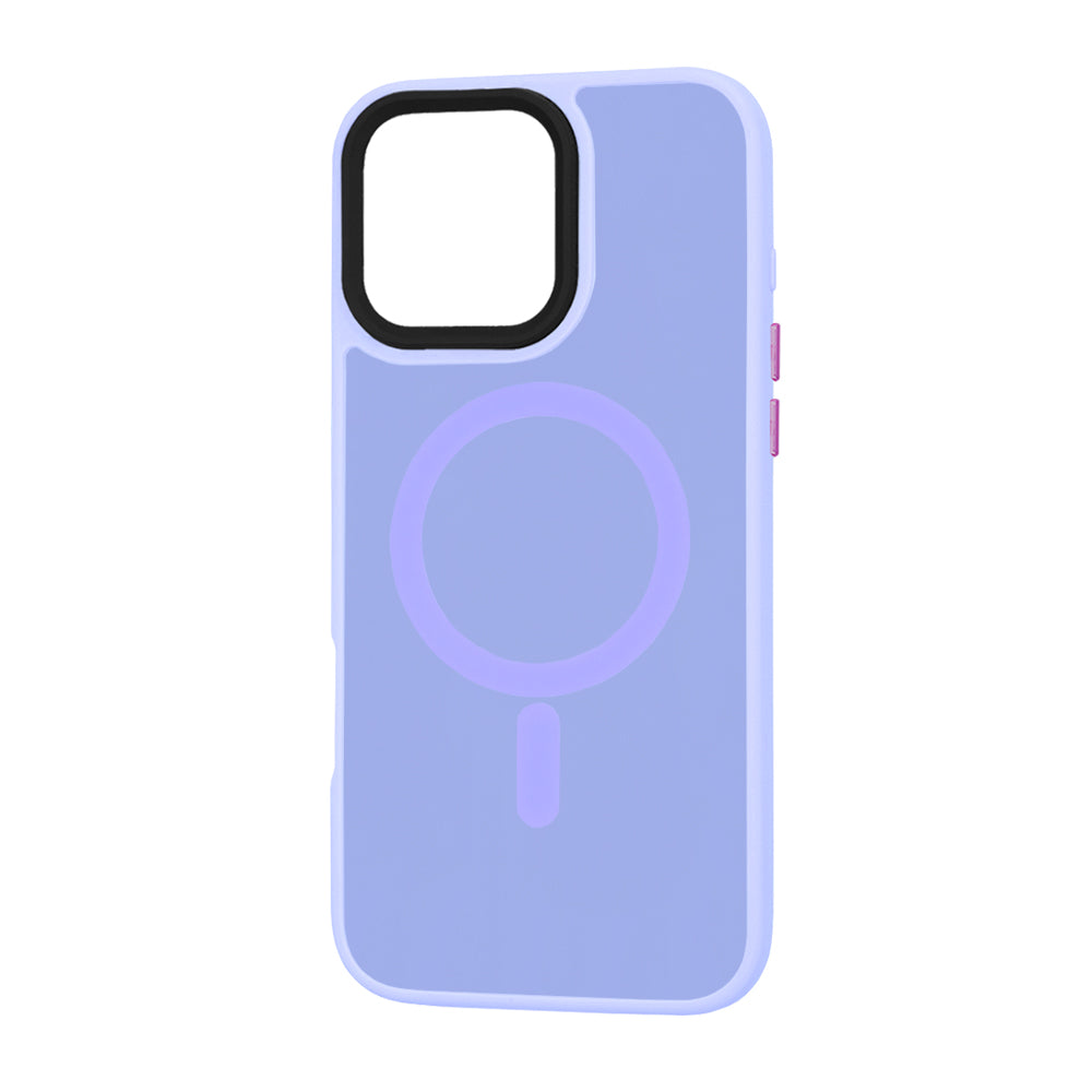 MagSafe maska za Apple iPhone 16 Pro Max, Techsuit, HaloFrost, Svijetlo Ljubičasta