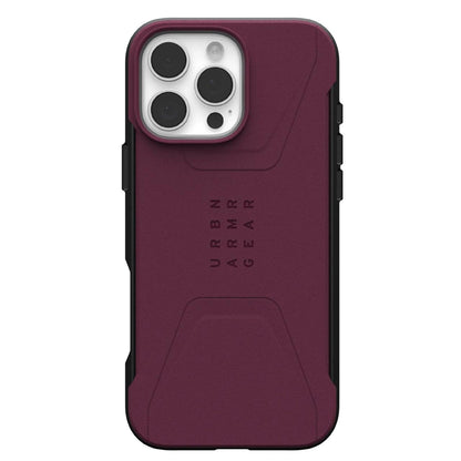 MagSafe futrola za Apple iPhone 16 Pro Max, Urban Armor Gear, Civilian, Bordo