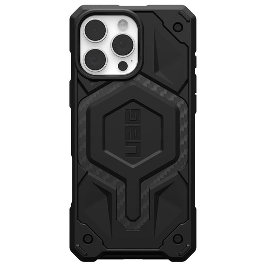 MagSafe futrola za Apple iPhone 16 Pro Max, Urban Armor Gear, Monarch Pro Carbon, Crna