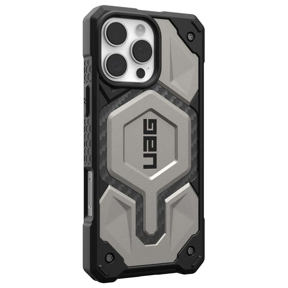 MagSafe futrola za Apple iPhone 16 Pro Max, Urban Armor Gear, Monarch Pro, Siva
