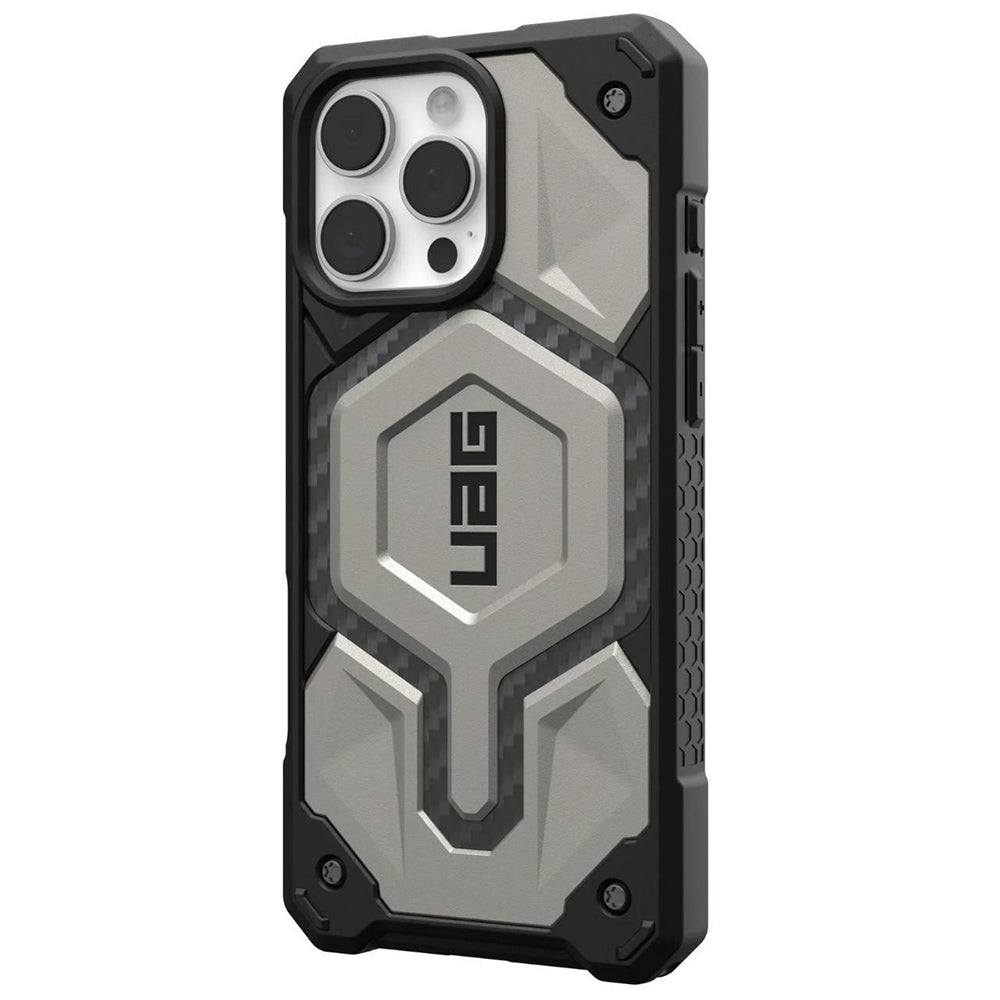 MagSafe futrola za Apple iPhone 16 Pro Max, Urban Armor Gear, Monarch Pro, Siva