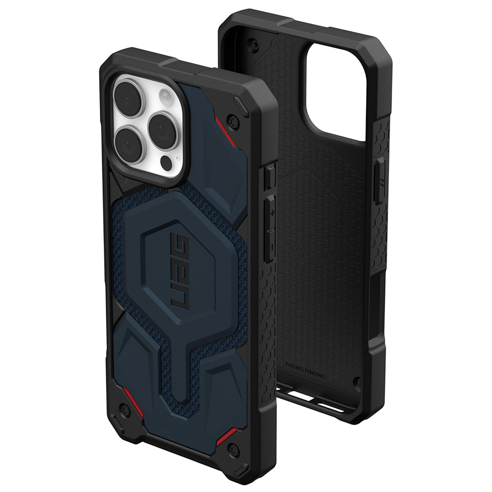 MagSafe futrola za Apple iPhone 16 Pro Max, Urban Armor Gear, Monarch Pro Kevlar, Tamnoplava