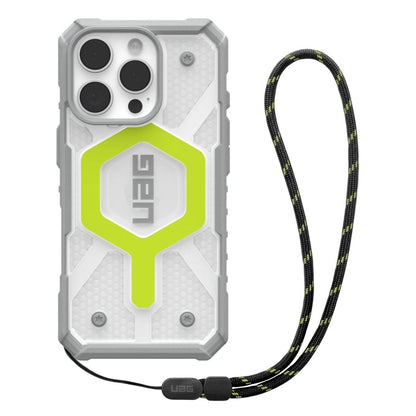 MagSafe futrola za Apple iPhone 16 Pro Max, Urban Armor Gear, Pathfinder Clear with Lanyard, Zelena