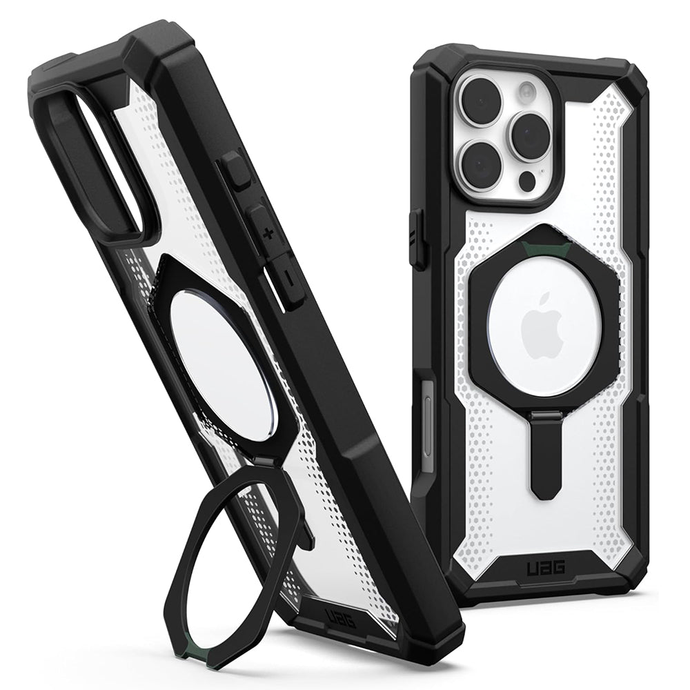MagSafe futrola za Apple iPhone 16 Pro Max, Urban Armor Gear, Plasma XTE, Crna Prozirna