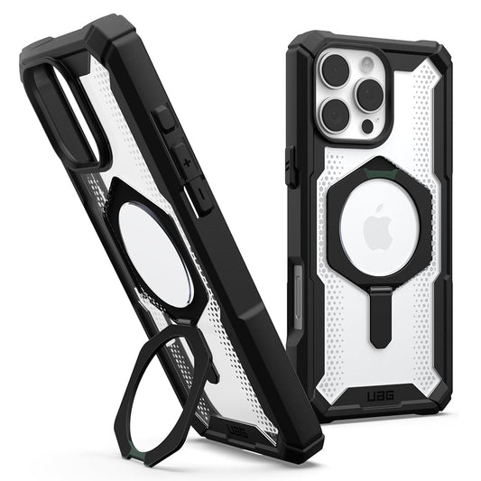 MagSafe futrola za Apple iPhone 16 Pro Max, Urban Armor Gear, Plasma XTE, Crna Prozirna