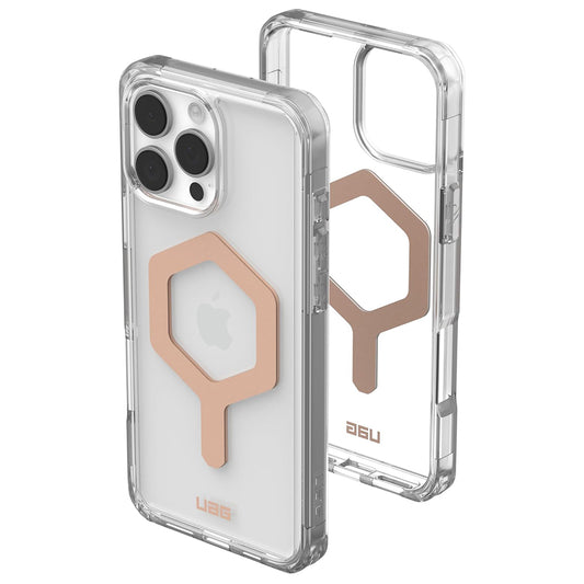 MagSafe maska za Apple iPhone 16 Pro Max, Urban Armor Gear, Plyo, Ružičasto Zlatna