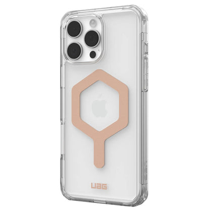 MagSafe maska za Apple iPhone 16 Pro Max, Urban Armor Gear, Plyo, Ružičasto Zlatna