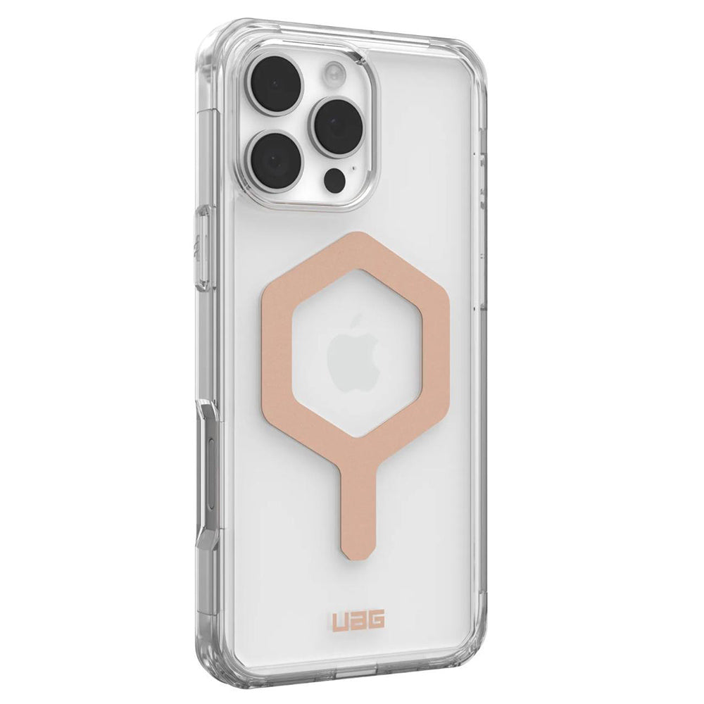 MagSafe maska za Apple iPhone 16 Pro Max, Urban Armor Gear, Plyo, Ružičasto Zlatna