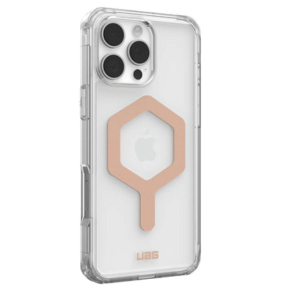 MagSafe maska za Apple iPhone 16 Pro Max, Urban Armor Gear, Plyo, Ružičasto Zlatna