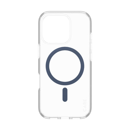 Futrola MagSafe za Apple iPhone 16 Pro, PanzerGlass, Care Urban Combat, Plava Transparentna