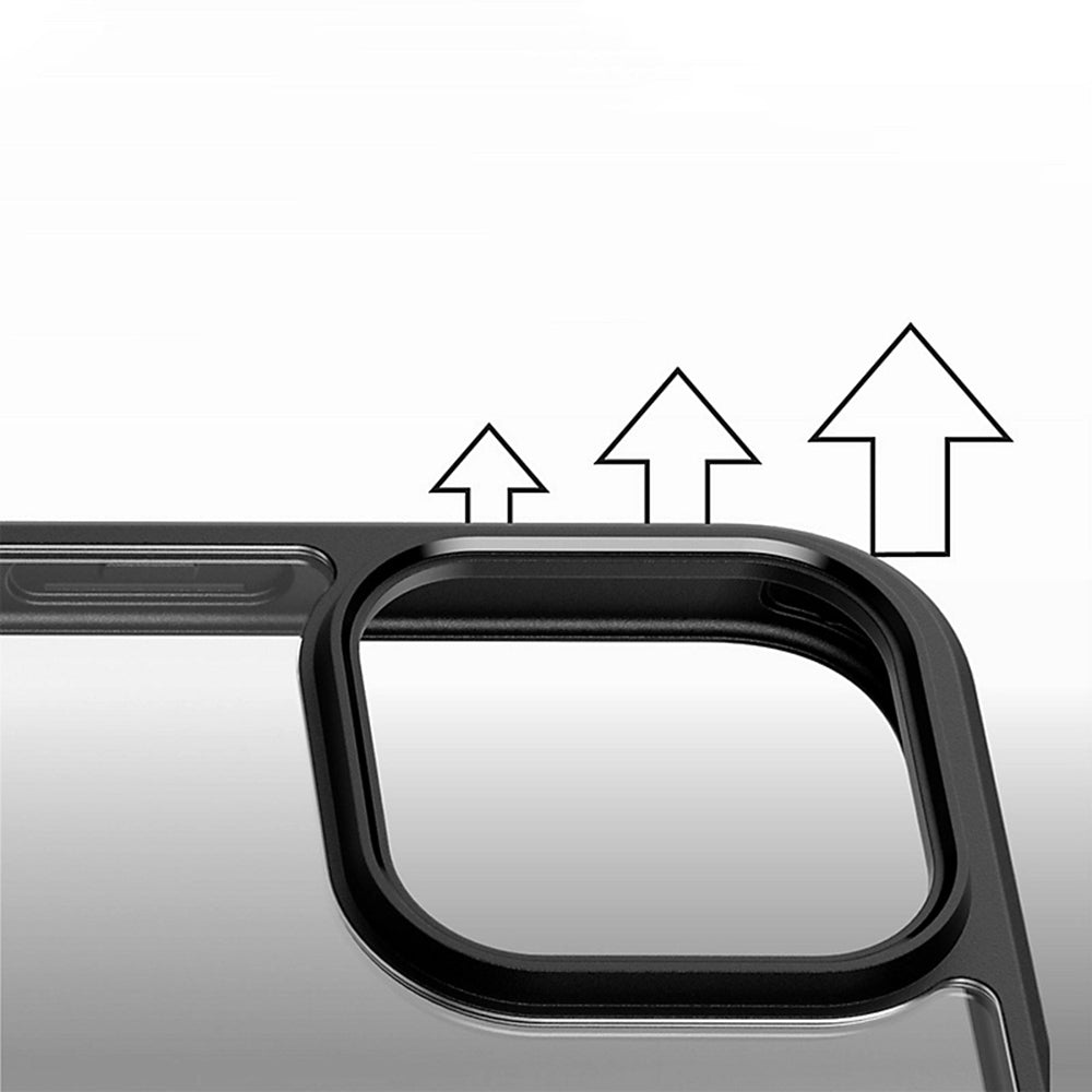 MagSafe futrola za Apple iPhone 16 Pro, PanzerGlass, Frame, Crna Transparentna