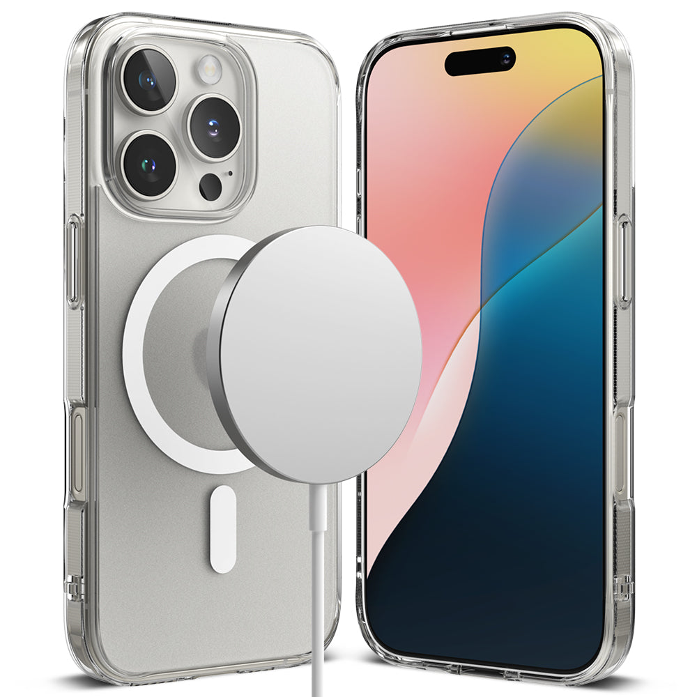 MagSafe futrola za Apple iPhone 16 Pro, Ringke, Fusion, Mat Prozirna