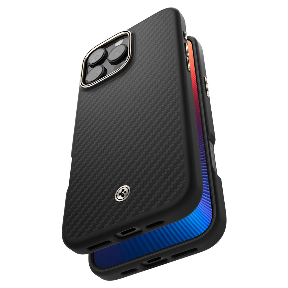 MagSafe futrola za Apple iPhone 16 Pro, Spigen, Enzo Aramid, Crna
