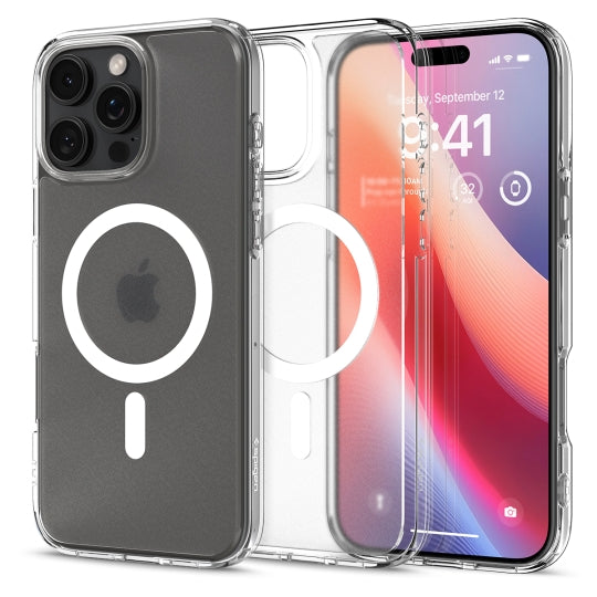 Futrola MagSafe za Apple iPhone 16 Pro, Spigen, Ultra Hybrid, Satinirano prozirna ACS08133