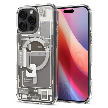 Futrola MagSafe za Apple iPhone 16 Pro, Spigen, Ultra Hybrid Zero One, Bež ACS08137