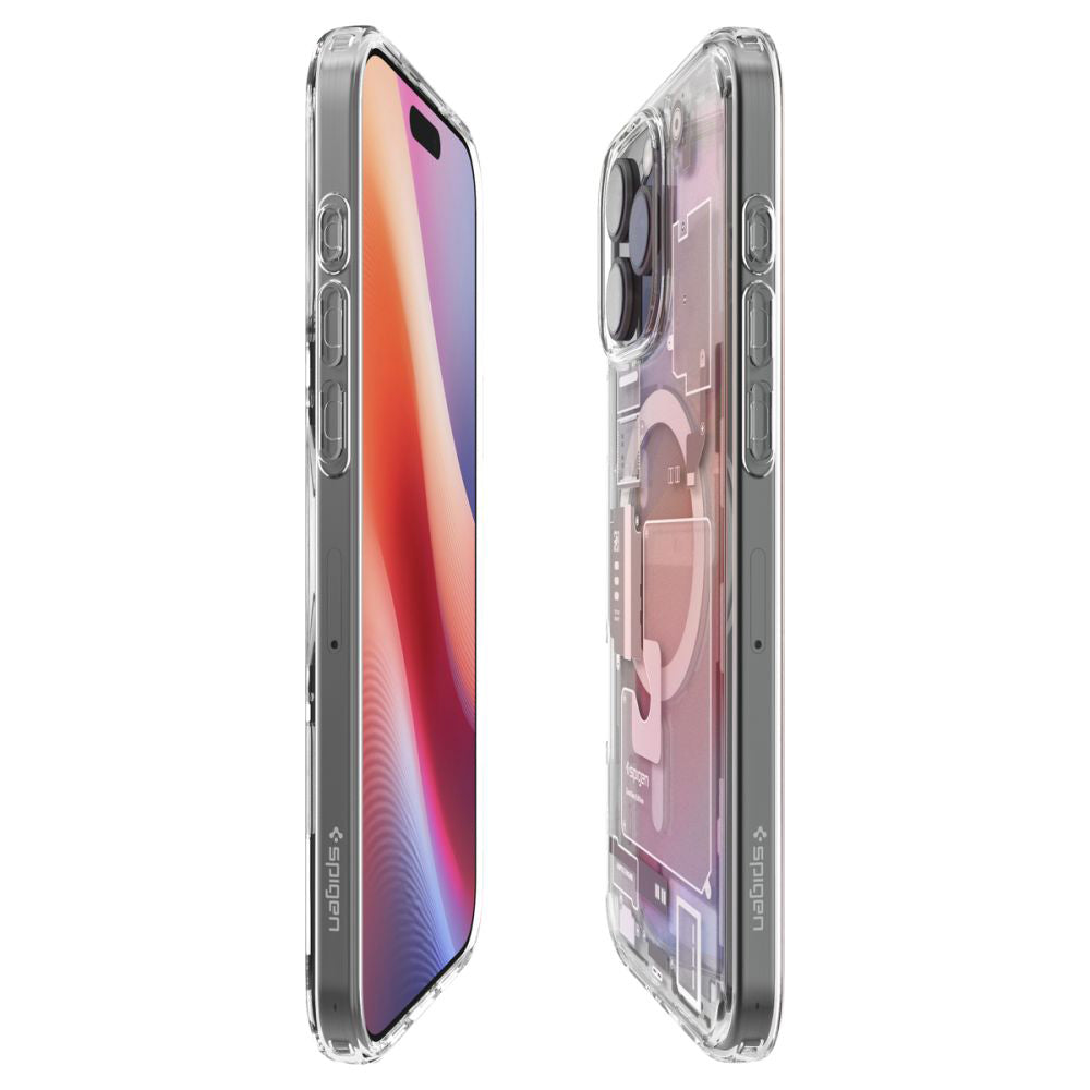 Futrola MagSafe za Apple iPhone 16 Pro, Spigen, Ultra Hybrid Zero One, Bež ACS08137