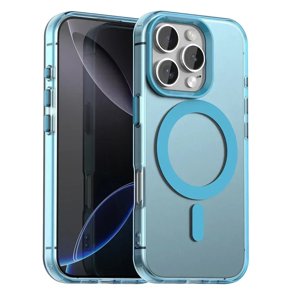MagSafe maska za Apple iPhone 16 Pro, Techsuit, CandyCase, Plava