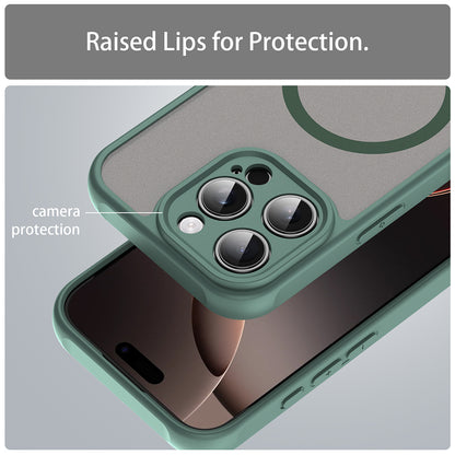 MagSafe futrola za Apple iPhone 16 Pro, Techsuit, HaloFrost II, Zelena