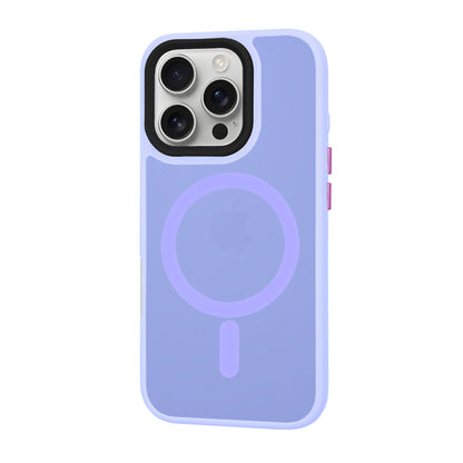 MagSafe maska za Apple iPhone 16 Pro, Techsuit, HaloFrost, Svijetlo Ljubičasta